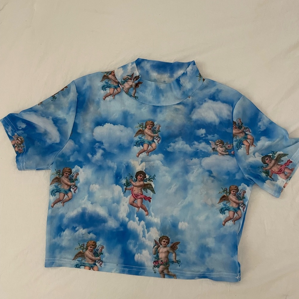 Sheer Angel top